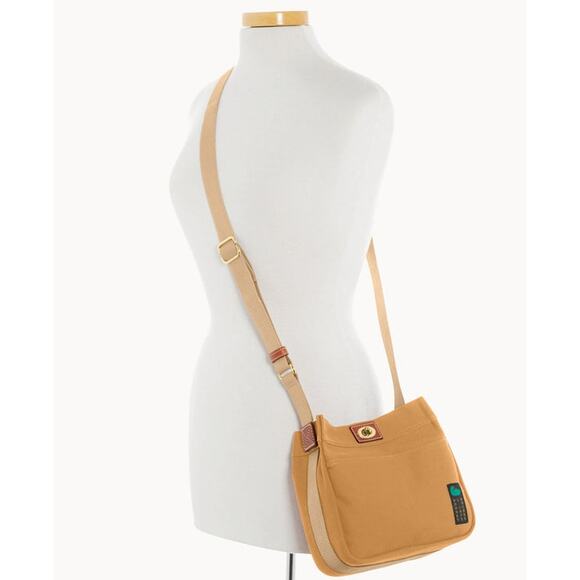 Dooney & Bourke Beige Canvas Crossbody 24 - Picture 3 of 8